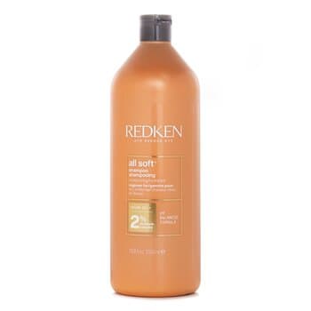 Redken All Soft Shampoo (For Dry/ Brittle Hair) 1000ml/33.8oz Redken All Soft Shampoo (For Dry/ Brittle Hair) 1000ml/33.8oz
