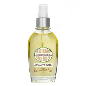L'Occitane Almond Supple Skin Oil - Smoothing & Beautifying (Random Packaging) 100ml/3.4oz L'Occitane Almond Supple Skin Oil - Smoothing & Beautifying (Random Packaging) 100ml/3.4oz