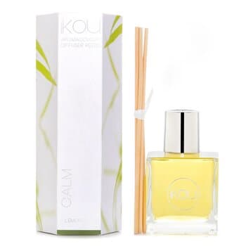 iKOU Aromacology Diffuser Reeds - Calm (Lemongrass & Lime - 9 months supply) 175ml iKOU Aromacology Diffuser Reeds - Calm (Lemongrass & Lime - 9 months supply) 175ml