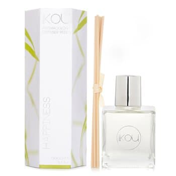 iKOU Aromacology Diffuser Reeds - Happiness (Coconut & Lime - 9 months supply) 175ml iKOU Aromacology Diffuser Reeds - Happiness (Coconut & Lime - 9 months supply) 175ml