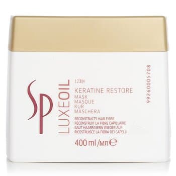Wella SP Luxe Oil Keratin Restore Mask (Reconstructs Hair Fiber) 400ml/13.5oz Wella SP Luxe Oil Keratin Restore Mask (Reconstructs Hair Fiber) 400ml/13.5oz