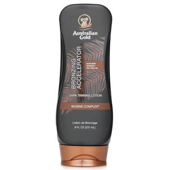 Australian Gold Dark Tanning Accelerator Lotion With Bronzers 237ml/8oz Australian Gold Dark Tanning Accelerator Lotion With Bronzers 237ml/8oz
