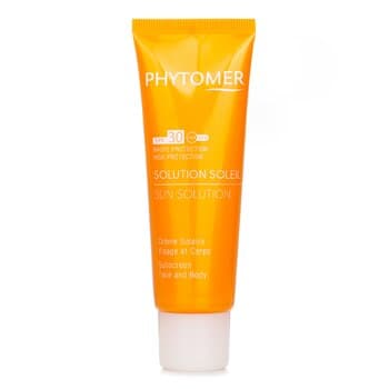 Phytomer Sun Solution Sunscreen SPF 30 (For Face and Sensitive Areas) 50ml/1.6oz Phytomer Sun Solution Sunscreen SPF 30 (For Face and Sensitive Areas) 50ml/1.6oz