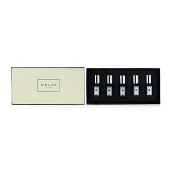 Jo Malone Cologne Intense Collection: Tuberose Angelica, Velvet Rose & Oud, Dark Amber & Ginger Lily, Myrrh & Tonka, Oud & Bergamot 5x9ml/0.3oz Jo Malone Cologne Intense Collection: Tuberose Angelica, Velvet Rose & Oud, Dark Amber & Ginger Lily, Myrrh & Tonka, Oud & Bergamot 5x9ml/0.3oz