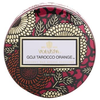 Voluspa Petite Jar Candle - Goji And Tarocco Orange 90g/3.2oz Voluspa Petite Jar Candle - Goji And Tarocco Orange 90g/3.2oz