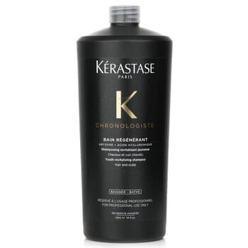 Kerastase Chronologiste Bain Regenerant Youth Revitalizing Shampoo (Hair and Scalp) 1000ml/34oz Kerastase Chronologiste Bain Regenerant Youth Revitalizing Shampoo (Hair and Scalp) 1000ml/34oz