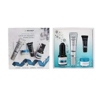 Dr. Brandt Skincare Wishlist Kit: Pore Refiner Primer 30ml+ Wrinkle Smoothing Cream 15g+ Microdermabrasion 7.5g+ Hyaluronic Cream 10g 4pcs Dr. Brandt Skincare Wishlist Kit: Pore Refiner Primer 30ml+ Wrinkle Smoothing Cream 15g+ Microdermabrasion 7.5g+ Hyaluronic Cream 10g 4pcs