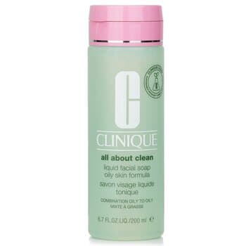 Clinique All About Clean Liquid Facial Soap Oily Skin Formula - Combination Oily to Oily Skin 200ml/6.7oz Clinique All About Clean Liquid Facial Soap Oily Skin Formula - Combination Oily to Oily Skin 200ml/6.7oz
