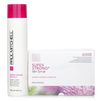 Paul Mitchell Strength Super Strong Complex Program Set: Shampoo 300ml + Hair Lotion 12x6ml 13pcs Paul Mitchell Strength Super Strong Complex Program Set: Shampoo 300ml + Hair Lotion 12x6ml 13pcs