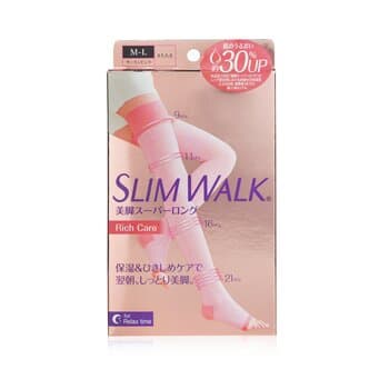 SlimWalk Compression Open-Toe Socks For Relax, Moisturizing - # Pink (Size: M-L) 1pair SlimWalk Compression Open-Toe Socks For Relax, Moisturizing - # Pink (Size: M-L) 1pair
