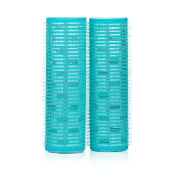 Lucky Trendy Velcro Aluminum Roller, 30mm, Blue 2pcs Lucky Trendy Velcro Aluminum Roller, 30mm, Blue 2pcs