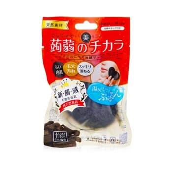 Lucky Trendy Dry Konjac Face Wash & Massage Puff (Bamboo Charcoal) 1pc Lucky Trendy Dry Konjac Face Wash & Massage Puff (Bamboo Charcoal) 1pc