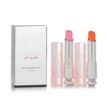 Christian Dior Addict Lip Glow Duo Set 2pcs Christian Dior Addict Lip Glow Duo Set 2pcs
