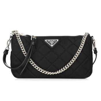 Prada Prada Shoulder Bag / Crossbody Bag 1BH026 Black Prada Prada Shoulder Bag / Crossbody Bag 1BH026 Black