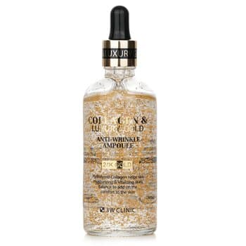 3W Clinic Collagen & Luxury Gold Anti-Wrinkle Ampoule 100ml/3.38oz 3W Clinic Collagen & Luxury Gold Anti-Wrinkle Ampoule 100ml/3.38oz