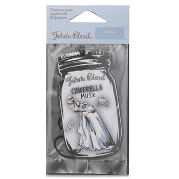 John's Blend Disney Princess Air Freshener - Cinderella Musk 1pc John's Blend Disney Princess Air Freshener - Cinderella Musk 1pc