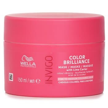 Wella Invigo Color Brilliance Mask With Lime Caviar Fine To Medium Colored Hair 150ml Wella Invigo Color Brilliance Mask With Lime Caviar Fine To Medium Colored Hair 150ml
