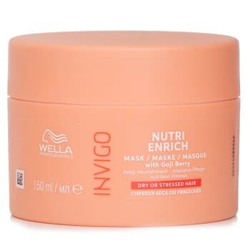Wella Invigo Nutri Enrich Mask With Goji Berry Dry Or Stressed Hair 150ml Wella Invigo Nutri Enrich Mask With Goji Berry Dry Or Stressed Hair 150ml