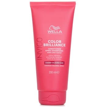 Wella Invigo Color Brilliance Conditioner With Lime Caviar Coarse Colored Hair 200ml Wella Invigo Color Brilliance Conditioner With Lime Caviar Coarse Colored Hair 200ml