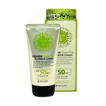 3W Clinic Intensive Green Tea Sunblock Cream 70 ml 3W Clinic Intensive Green Tea Sunblock Cream 70 ml