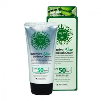 3W Clinic Intensive Aloe Sunblock Cream 70ml 3W Clinic Intensive Aloe Sunblock Cream 70ml