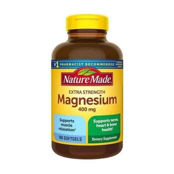 Nature Made Magnesium 400mg Dietary Supplement 180 Softgels Nature Made Magnesium 400mg Dietary Supplement 180 Softgels