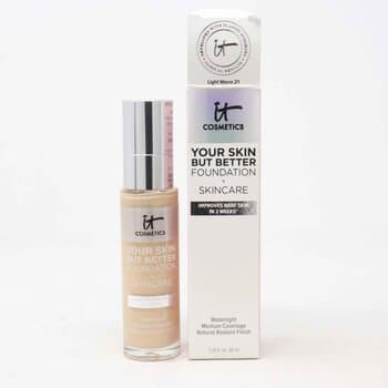 IT Cosmetics Your Skin But Better Foundation & Skincare - # #21 Light Warm 30ml IT Cosmetics Your Skin But Better Foundation & Skincare - # #21 Light Warm 30ml