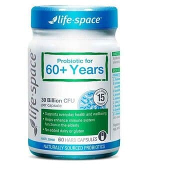 life-space Probiotic For Above 60 Years 60 Capsules life-space Probiotic For Above 60 Years 60 Capsules