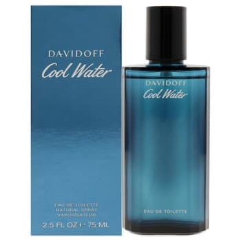 Davidoff Cool Water by Davidoff for Men EDT Spray 2.5 oz Davidoff Cool Water by Davidoff for Men EDT Spray 2.5 oz