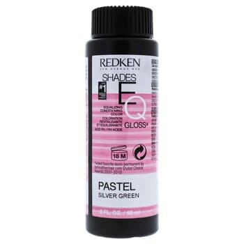 Redken Shades EQ Color Gloss Pastel Silver Green by Redken for Unisex Hair Color 2 oz Redken Shades EQ Color Gloss Pastel Silver Green by Redken for Unisex Hair Color 2 oz