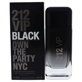 Carolina Herrera 212 VIP Black by Carolina Herrera for Men - 3.4 oz EDP Spray 3.4 oz Carolina Herrera 212 VIP Black by Carolina Herrera for Men - 3.4 oz EDP Spray 3.4 oz