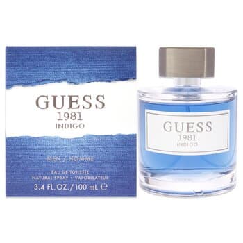 Guess Guess 1981 Indigo by Guess for Men - 3.4 oz EDT Spray 3.4 oz Guess Guess 1981 Indigo by Guess for Men - 3.4 oz EDT Spray 3.4 oz