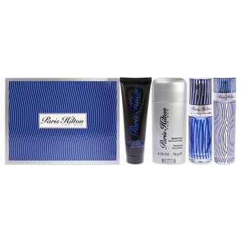 Paris Hilton Paris Hilton by Paris Hilton for Men - 4 Pc Gift Set 3.4oz EDT Spray, 3oz Hair and Body Wash, 2.75oz Alcohol Free Deodorant Stick, 0.34oz EDT Spray 4 Pc Gift Set Paris Hilton Paris Hilton by Paris Hilton for Men - 4 Pc Gift Set 3.4oz EDT Spray, 3oz Hair and Body Wash, 2.75oz Alcohol Free Deodorant Stick, 0.34oz EDT Spray 4 Pc Gift Set