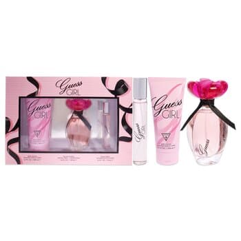 Guess Guess Girl by Guess for Women - 3 Pc Gift Set 3.4oz EDT Spray, 0.5oz EDT Spray, 6.7oz Body Lotion 3 Pc Gift Set 3 Pc Gift Set Guess Guess Girl by Guess for Women - 3 Pc Gift Set 3.4oz EDT Spray, 0.5oz EDT Spray, 6.7oz Body Lotion 3 Pc Gift Set 3 Pc Gift Set