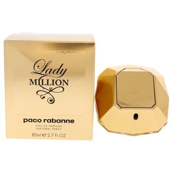 Paco Rabanne Lady Million by Paco Rabanne for Women - 2.7 oz EDP Spray 2.7 oz Paco Rabanne Lady Million by Paco Rabanne for Women - 2.7 oz EDP Spray 2.7 oz