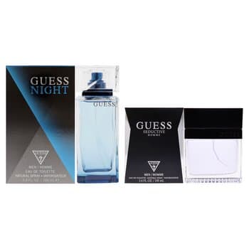 Guess Guess Kit by Guess for Men - 2 Pc Kit 3.4oz Guess Night EDT Spray, 3.4oz Guess Seductive EDT Spray 2 Pc Kit Guess Guess Kit by Guess for Men - 2 Pc Kit 3.4oz Guess Night EDT Spray, 3.4oz Guess Seductive EDT Spray 2 Pc Kit