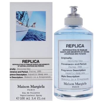 Maison Margiela Replica Sailing Day by Maison Margiela for Unisex - 3.4 oz EDT Spray 3.4 oz Maison Margiela Replica Sailing Day by Maison Margiela for Unisex - 3.4 oz EDT Spray 3.4 oz