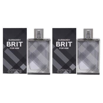Burberry Burberry Brit by Burberry for Men - 3.3 oz EDT Spray - Pack of 2 3.3 oz Burberry Burberry Brit by Burberry for Men - 3.3 oz EDT Spray - Pack of 2 3.3 oz