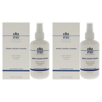EltaMD Dermal Wound Cleanser by EltaMD for Unisex - 8 oz Cleanser - Pack of 2 8 oz EltaMD Dermal Wound Cleanser by EltaMD for Unisex - 8 oz Cleanser - Pack of 2 8 oz
