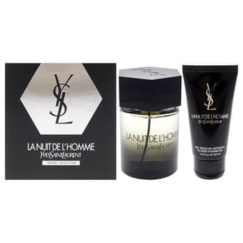 Yves Saint Laurent La Nuit De LHomme by Yves Saint Laurent for Men - 2 Pc Gift Set 3.3oz EDT Spray, 1.6oz Shower Gel 2 Pc Gift Set Yves Saint Laurent La Nuit De LHomme by Yves Saint Laurent for Men - 2 Pc Gift Set 3.3oz EDT Spray, 1.6oz Shower Gel 2 Pc Gift Set