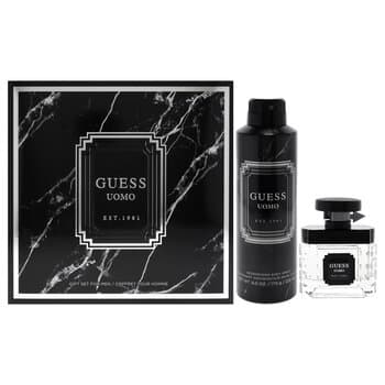 Guess Guess Uomo by Guess for Men - 2 Pc Gift Set 1.7oz EDT Spray, 6oz Deodorizing Body Spray 2 Pc Gift Set Guess Guess Uomo by Guess for Men - 2 Pc Gift Set 1.7oz EDT Spray, 6oz Deodorizing Body Spray 2 Pc Gift Set