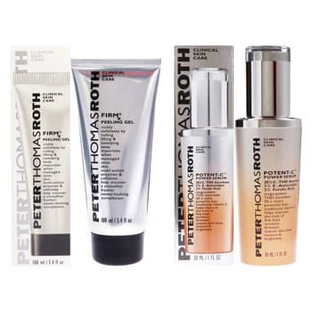 Peter Thomas Roth Firmx Peeling Gel and Potent-C Power Serum Kit by Peter Thomas Roth for Unisex - 2 Pc Kit 3.4oz Gel, 1oz Serum 2 Pc Kit Peter Thomas Roth Firmx Peeling Gel and Potent-C Power Serum Kit by Peter Thomas Roth for Unisex - 2 Pc Kit 3.4oz Gel, 1oz Serum 2 Pc Kit