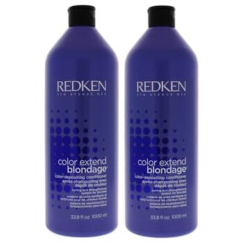 Redken Color Extend Blondage Color Depositing Conditioner by Redken for Unisex - 33.8 oz Conditioner - Pack of 2 33.8 oz Redken Color Extend Blondage Color Depositing Conditioner by Redken for Unisex - 33.8 oz Conditioner - Pack of 2 33.8 oz
