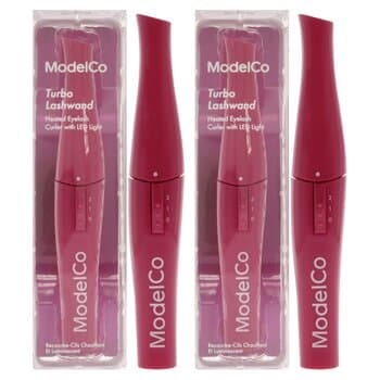 ModelCo Turbo Lashwand Heated Eyelash Curler by ModelCo for Women - 1 Pc Eyelash Curler - Pack of 2 1 Pc ModelCo Turbo Lashwand Heated Eyelash Curler by ModelCo for Women - 1 Pc Eyelash Curler - Pack of 2 1 Pc