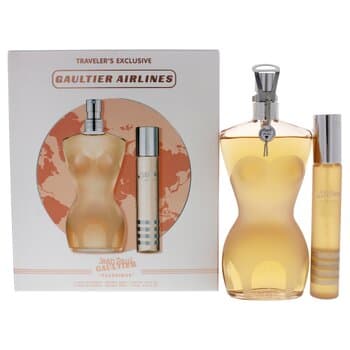 Jean Paul Gaultier Classique by Jean Paul Gaultier for Women - 2 Pc Gift Set 3.3oz EDT Spray, 0.67oz EDT Spray 2 Pc Gift Set Jean Paul Gaultier Classique by Jean Paul Gaultier for Women - 2 Pc Gift Set 3.3oz EDT Spray, 0.67oz EDT Spray 2 Pc Gift Set