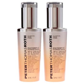 Peter Thomas Roth PotentC Power Serum by Peter Thomas Roth for Unisex 1 oz Serum Pack of 2 1 oz Peter Thomas Roth PotentC Power Serum by Peter Thomas Roth for Unisex 1 oz Serum Pack of 2 1 oz