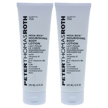 Peter Thomas Roth MegaRich Body Lotion by Peter Thomas Roth for Unisex 8 oz Body Lotion Pack of 2 8 oz Peter Thomas Roth MegaRich Body Lotion by Peter Thomas Roth for Unisex 8 oz Body Lotion Pack of 2 8 oz