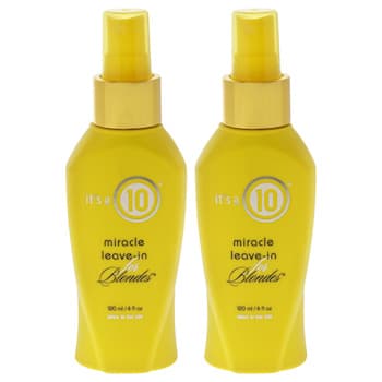 It's A 10 Miracle LeaveIn For Blondes by Its A 10 for Unisex 4 oz Treatment Pack of 2 Fixed Size It's A 10 Miracle LeaveIn For Blondes by Its A 10 for Unisex 4 oz Treatment Pack of 2 Fixed Size