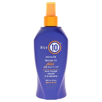 It's A 10 Miracle Leave In Plus Keratin by Its A 10 for Unisex 10 oz Hair Spray Fixed Size It's A 10 Miracle Leave In Plus Keratin by Its A 10 for Unisex 10 oz Hair Spray Fixed Size