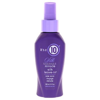 It's A 10 Silk Express Miracle Silk LeaveIn by Its A 10 for Unisex 4 oz Conditioner Fixed Size It's A 10 Silk Express Miracle Silk LeaveIn by Its A 10 for Unisex 4 oz Conditioner Fixed Size